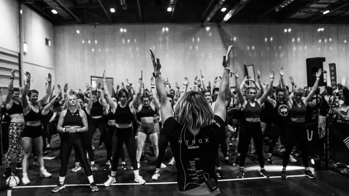 Women Warming Up For The Race