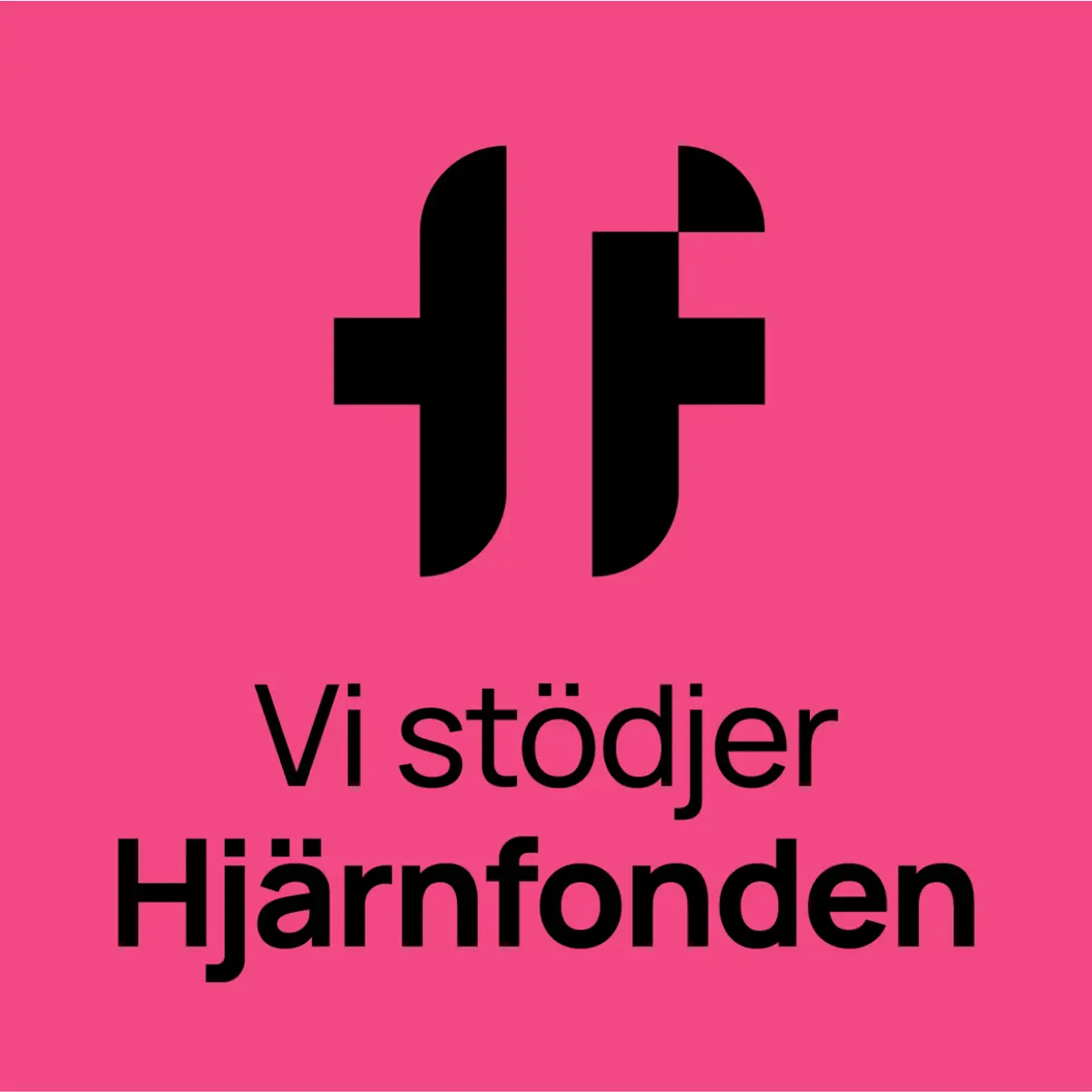 Hjärnfonden Vistödjer Etikett Webb