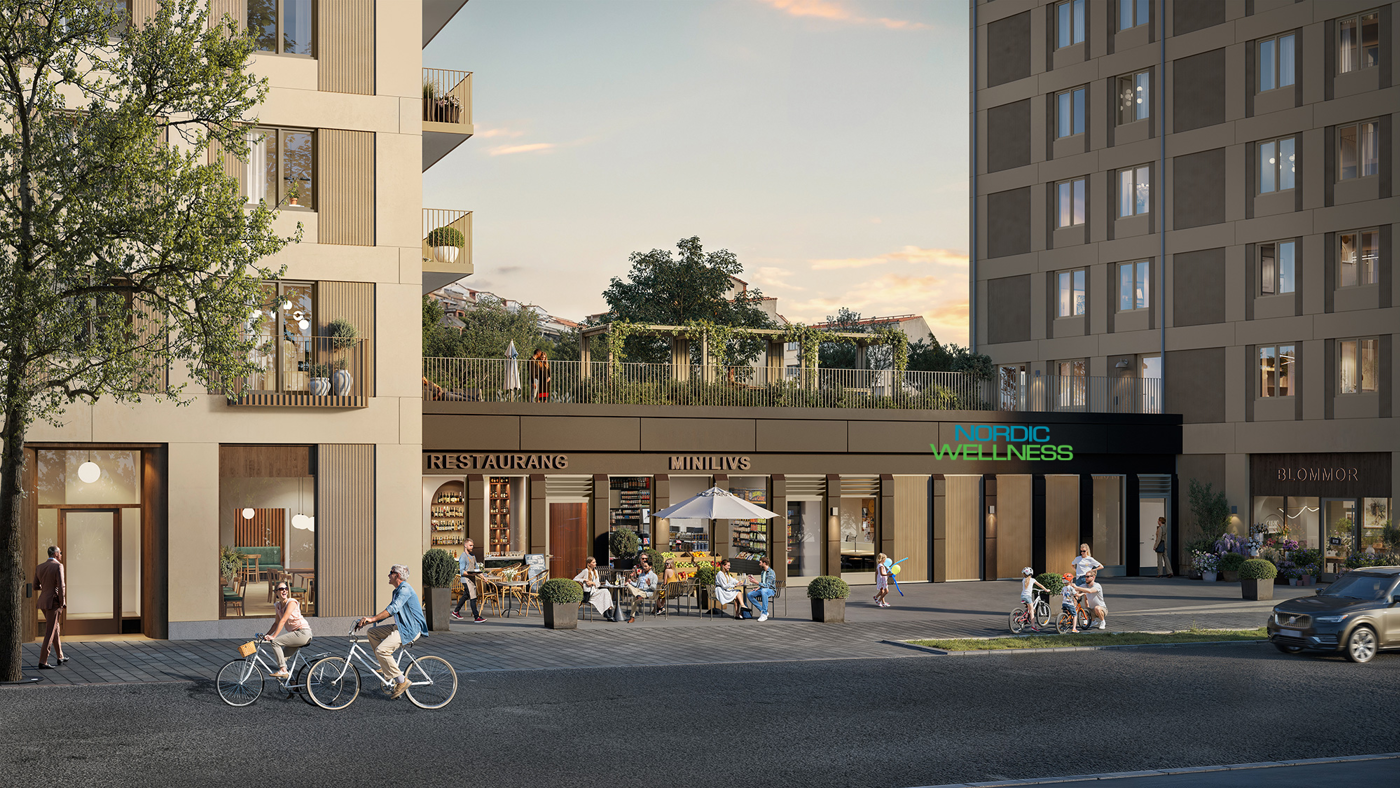 Nacka Jarlaberg Skiss 1