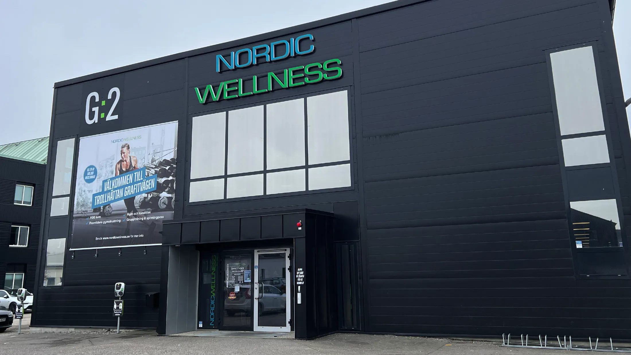 Trollhättan Grafitvägen Fasad